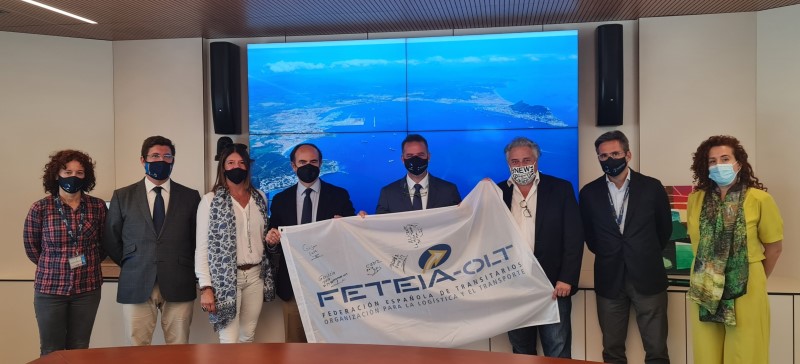 Reunión con la Autoridad Portuaria de Bahía Algeciras para el XII Congreso FETEIA 2022